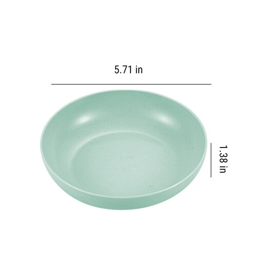 Lksixu 晚餐盘 塑料材质 5.7英寸 5件装 2