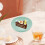 YMARPT 5PCS 5.7" Dinner Plates Reusable Plastic Dishwasher & Safe for 5