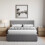 Vida Designs (King Size, Dark Grey Linen) Veronica Ottoman Bed Frame Bedroom Storage UKFR 5