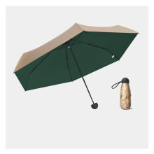 Compact Travel Umbrella for Women, Windproof Mini Folding Design with Ergonomic Rubber Handle