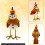 Décoration d'automne : citrouille, oiseau, figurine (1 pièce) 4