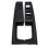 Compatible Skoda Superb Door Handle Left And Right Door Armrest Frame, Black 1