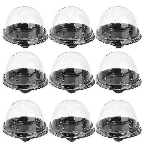 50-Piece Dome-Shaped Cupcake Boxes for European Markets