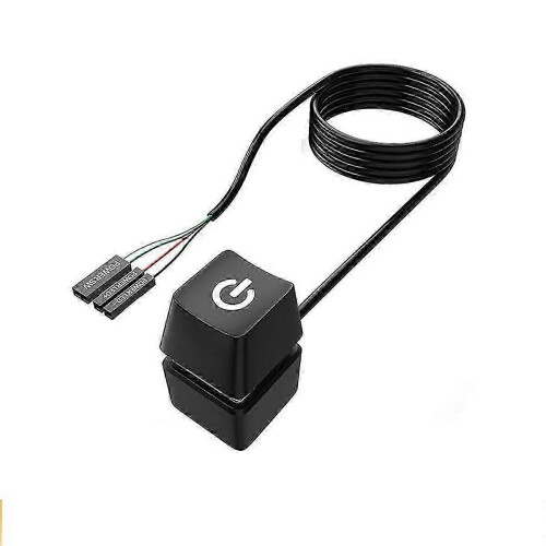 10M LED Extension Cable for PC Power Button - Ideal for Home Office Desktops