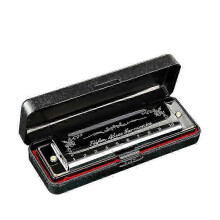 Professionele C harmonica met 10 gaten voor beginners, 20 rietjes, Blues Deluxe, zwart