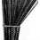 Black String Curtain for Doorways & Windows - 39"x78.5" Divider Panel 1