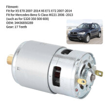 OE 34436850289 Handbrake Module Motor Replacement for Mercedes S-Class W221 2006-2013