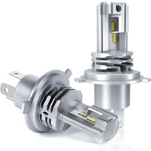 Sada žiaroviek H4 LED svetlometov, diaľkové/stretávacie svetlá 6500K, biela, konverzia 12V-24V (2 ks)