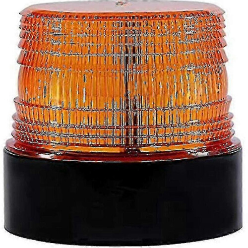 Orangefarbene 12V LED Funk Magnet Blinker Notfall Blitzlichtleuchten