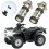Yamaha ATV H6M LED Headlight Bulbs 6000K Bright White Light E-Mark Certified 1
