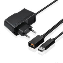 Xbox 360 Kinect Sensor USB AC Adapter & Power Supply Cable for Gaming Console