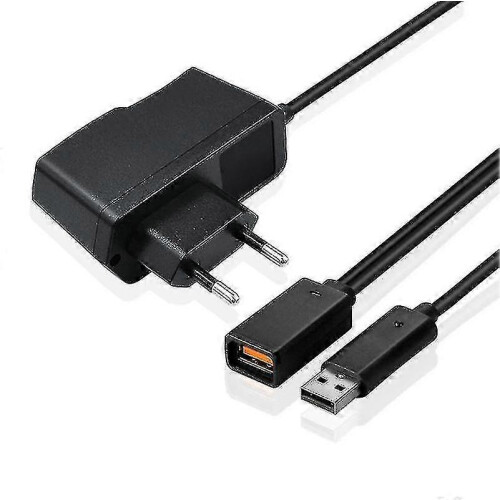 Xbox 360 Kinect Sensor USB AC Adapter & Power Supply Cable for Gaming Console