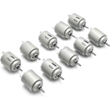 10pcs DC 3 - 5V 6300 RPM Mini Electric Motor for DIY Projects