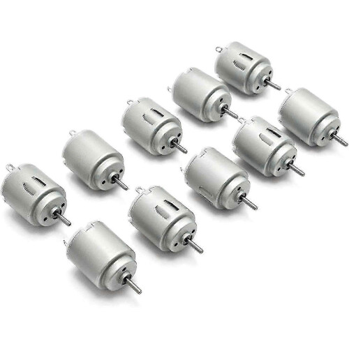 10pcs DC 3 - 5V 6300 RPM Mini Electric Motor for DIY Projects