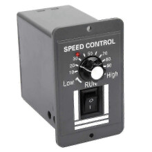 10A PWM regulátor otáčok pre DC motory 12V/24V/36V/48V - reverzibilný spínač