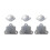 Ford PX Ranger EGR Delete Kit - 3 Blanking Plates 1