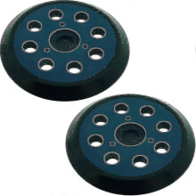 2x brúsny kotúč 125 mm kompatibilný s Makita M9204 a DBO180Z