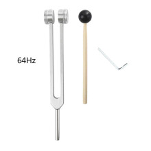 Nauwkeurige 64Hz stemvork voor zenuwtesten, gemaakt van aluminium.