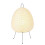 Handmade Rice Paper LED Floor Lamp with Tripod Base EU Plug 1