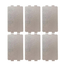 Paquete de 6 cubiertas para guías de onda y placas de horno microondas, repuestos para reparación.