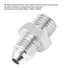 4AN Anschluss M12x1,5 mm Turbo Ölzuführungsadapter mit 1,5 mm Bohrung für SAAB TD04L/H/HL