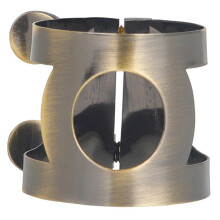 Durable Brass Clarinet Ligature Clamp with Smooth Finish, Easy Installation Compact Accessory