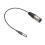 Cable Mini XLR macho a XLR macho   Conector de audio profesional de 3 pines 1