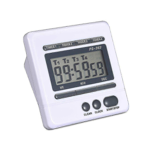 Compact 4-Channel Timer for Home Office and Industrial Timing