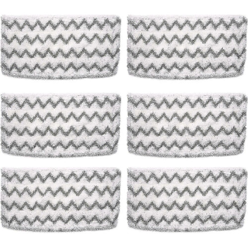 6-Pack Replacement Pads for Shark Steam Mop S1000 Series
