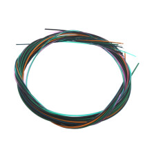 Colorful Acoustic Guitar Strings Set, Rust‑Resistant Coated 6 String for Folk Wooden Guitars