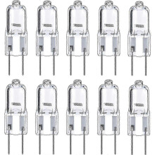 10 ks 12V 35W G6.35 halogénových žiaroviek 2700K teplá biela, pre lustre, koľajnicové svietidlá a stolové lampy