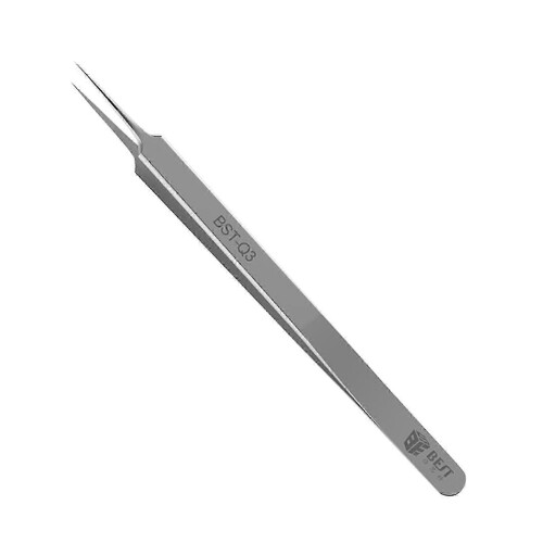 Straight Fine Tweezer for Precision Handling - Stainless