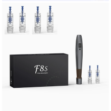 Professional Microneedle Micro Needle Scar Acne Removal Derma Pen Microneedling With 6 Pcs Cartridges Skin Care Beauty Device