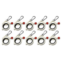 Robuster Kabelbinder Organizer für Elektro  und Heimwerkerprojekte – 10 teiliges Set