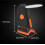 LED bicycle rear light heart shape waterproof 1 pack 3