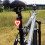 LED bicycle rear light heart shape waterproof 1 pack 4