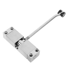 Stainless Steel Automatic Door Closer Hinge with Hydraulic Damping Control for Outdoor and Commercial Gates