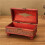 Wooden Tissue Box Cover Vintage Grape Pattern Decorative Home Organizer Easy Refill Access 5