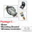 JGA25370 12V 26RPM Geared DC Encoder Motor with Precision Speed Control and  Torque 4
