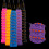 Dengjunhu Racketgrep Antiskli Perforert Absorberende Tennis Overgrip 4