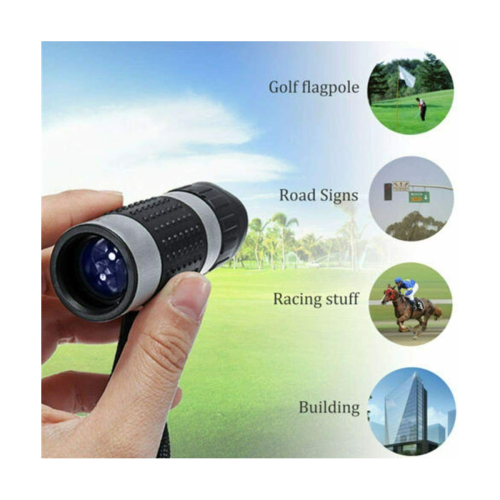 Binoclu monocular de golf, telescop HD, telemetru 7x18 2