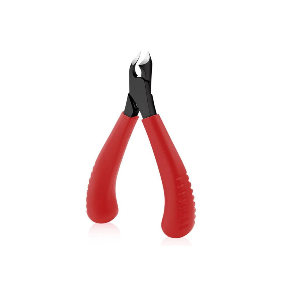 Stainless Steel Nail Clippers and Manicure Pliers, Double Spring Cutter with NonSlip Ergonomic Grip