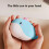 Kayannuo Oplaadbare Handwarmer 1200mAh 5