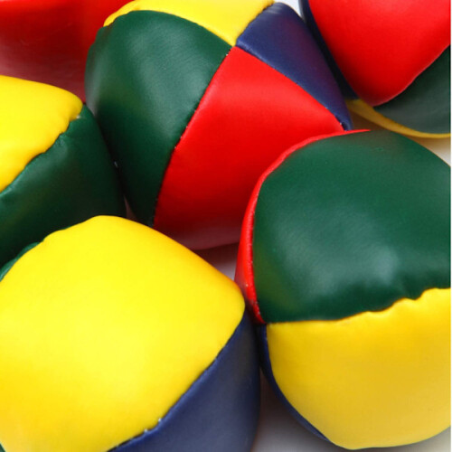 jongleringsboll läder rund sandsäck kastsandsäck spelsandsäck 2