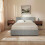 Vida Designs (King Size, Light Grey Linen) Veronica Ottoman Bed Frame Bedroom Storage UKFR 8