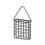 Xhegex suet bird feeder black iron cage 1 pack 2