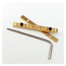 Guitar Brass Nut Adjustable Split Design for ST Style Electric Guitar Precise Tuning Replacement