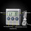 Digitalt steketermometer og timer Stor LCD-grill med bakgrunnsbelysning 2
