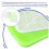 Double Layer Hydroponic Germination Tray with Humidity Control Lid for Home Seed Sprouting and Microgreens 2