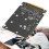 Upgraded Fast Speed MSATA To 2.5inch IDE Adapter Replacement For 2